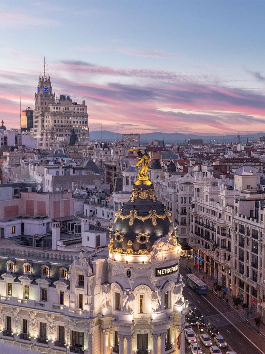 شقة Penthouse Madrid View المظهر الخارجي الصورة