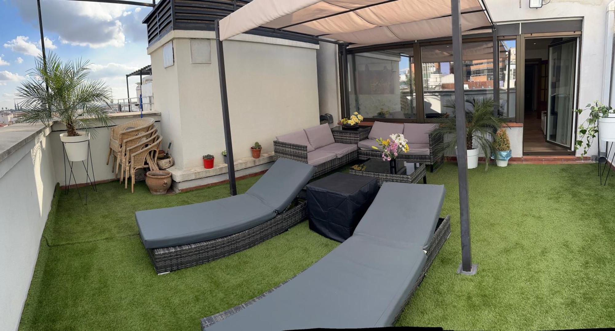 شقة Penthouse Madrid View المظهر الخارجي الصورة