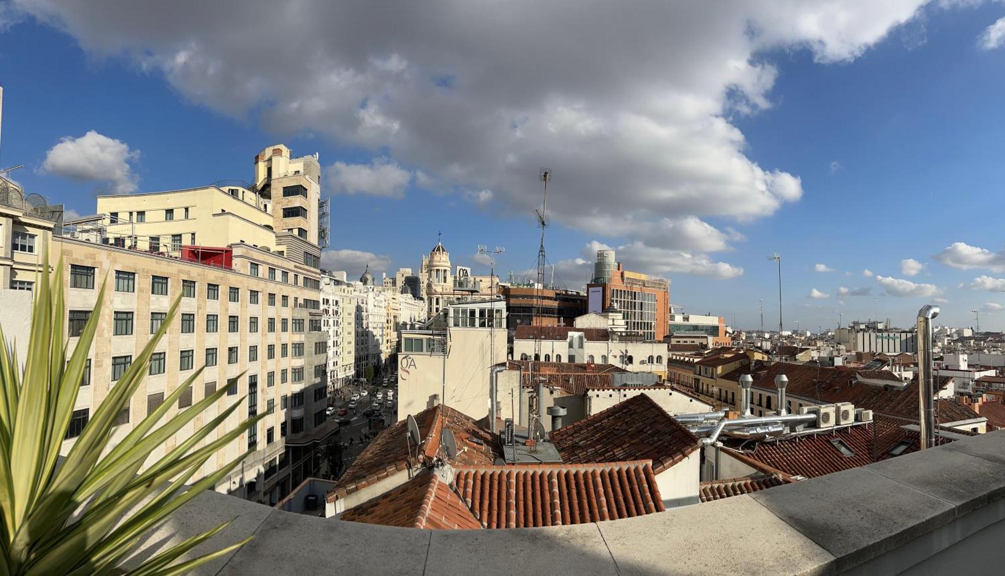 شقة Penthouse Madrid View المظهر الخارجي الصورة