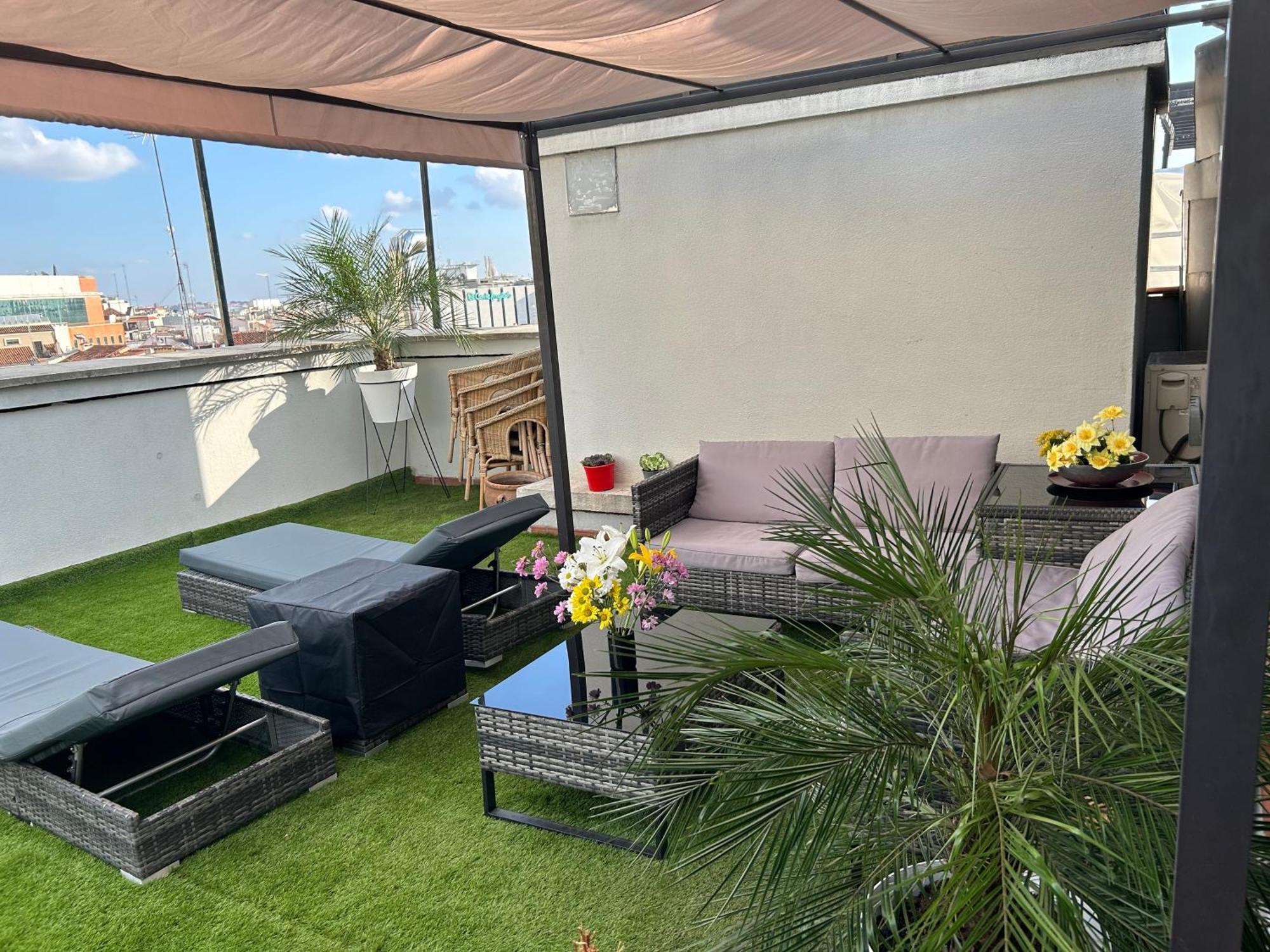 شقة Penthouse Madrid View المظهر الخارجي الصورة