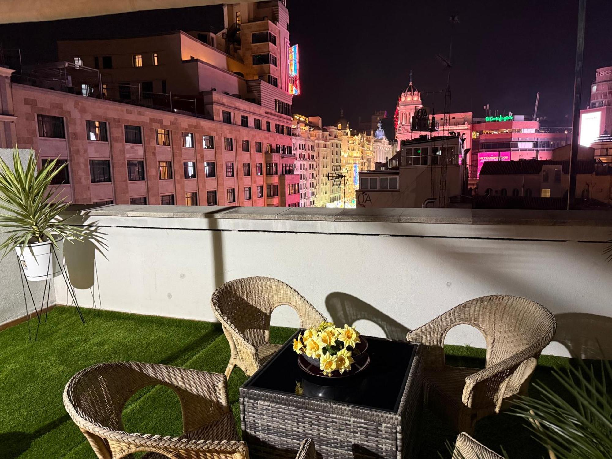 شقة Penthouse Madrid View المظهر الخارجي الصورة