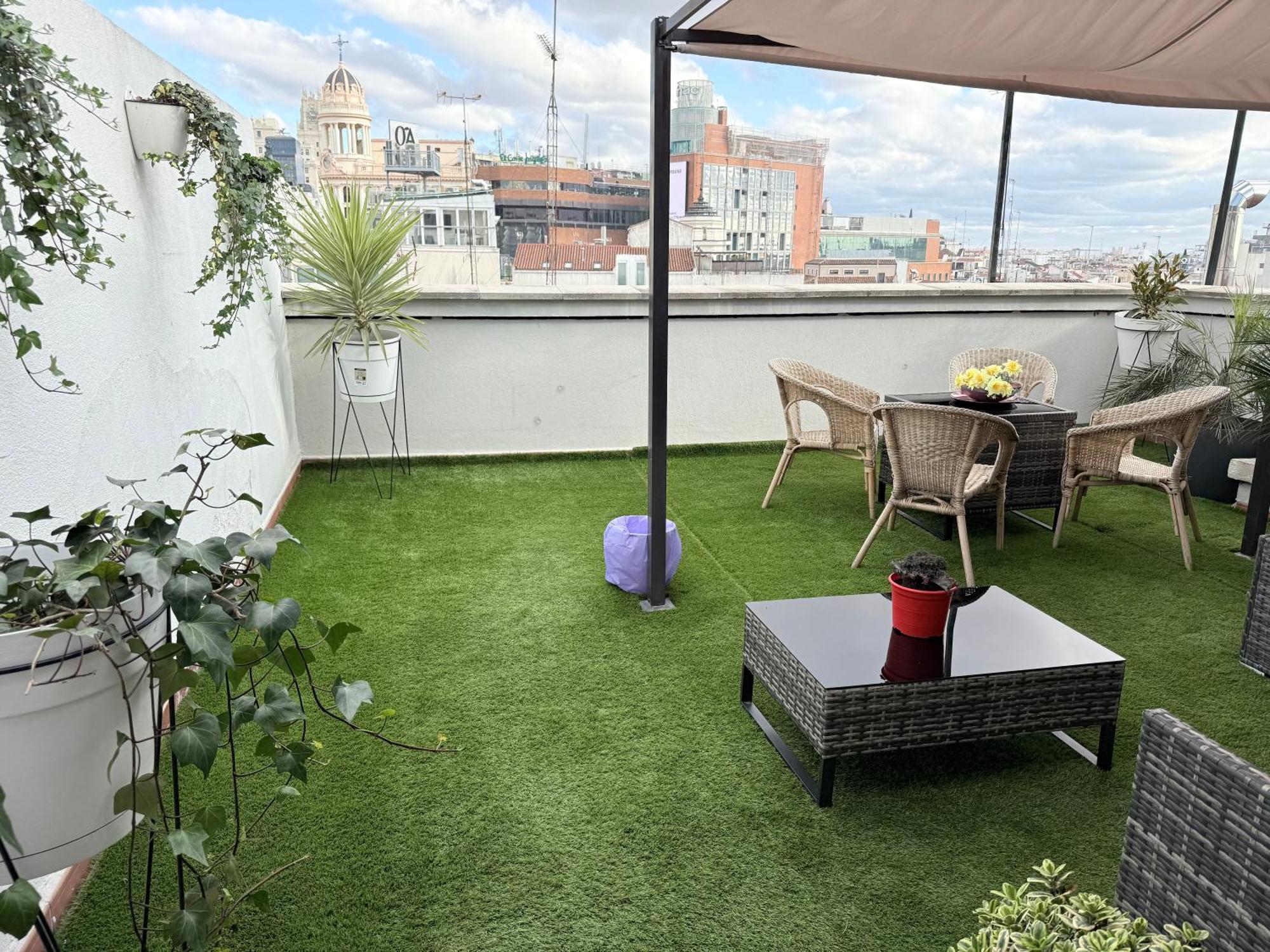 شقة Penthouse Madrid View المظهر الخارجي الصورة