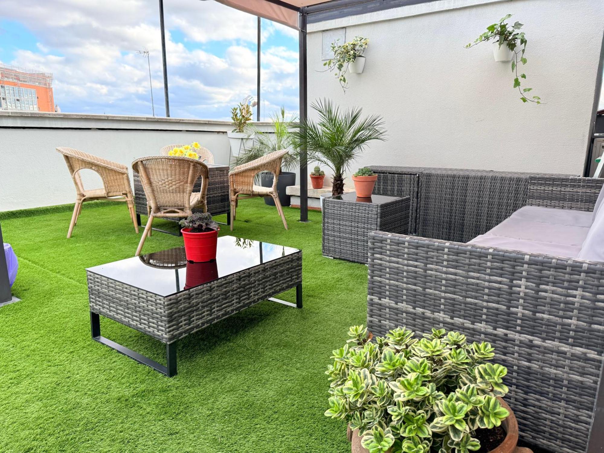 شقة Penthouse Madrid View المظهر الخارجي الصورة
